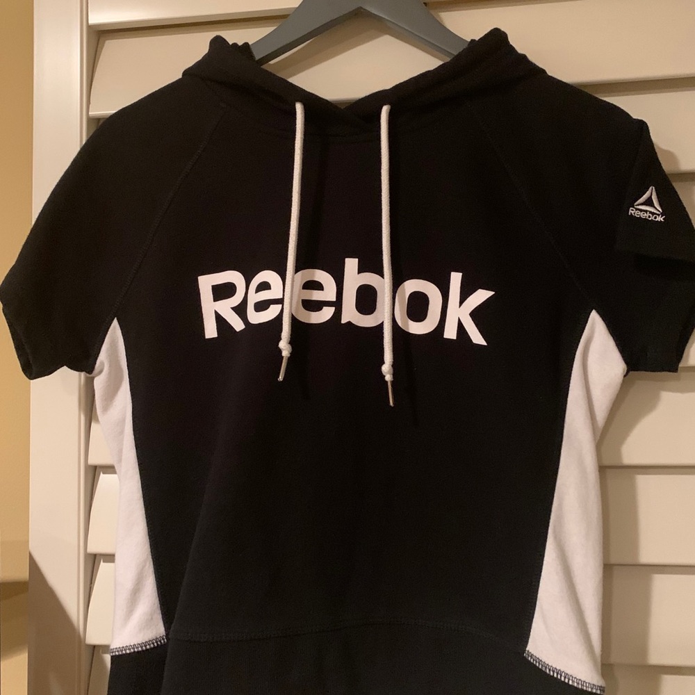 Reebok short sleeve hoodie